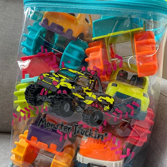 Colourful Toy Trucks - Picture 1 of 3